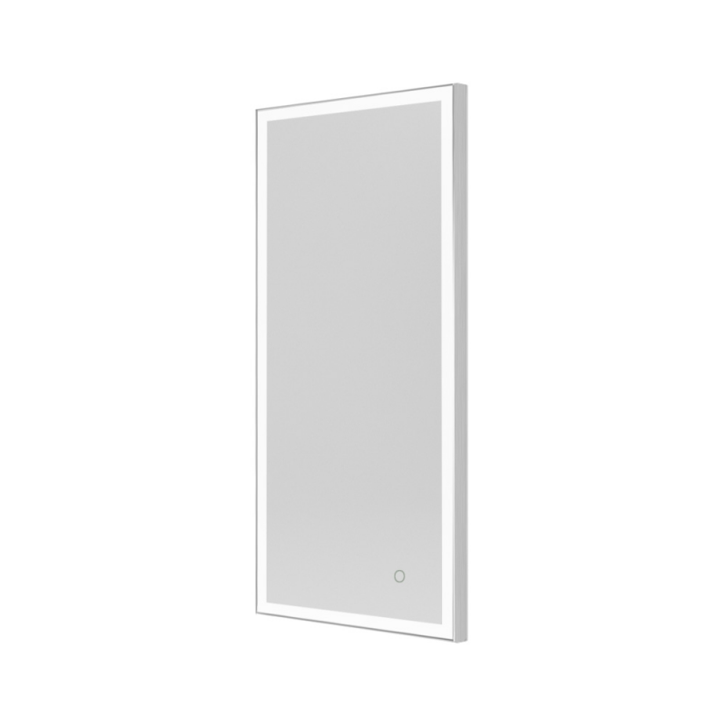 Tate Light Rectangular Mirror 50 Polished - 50x100cm