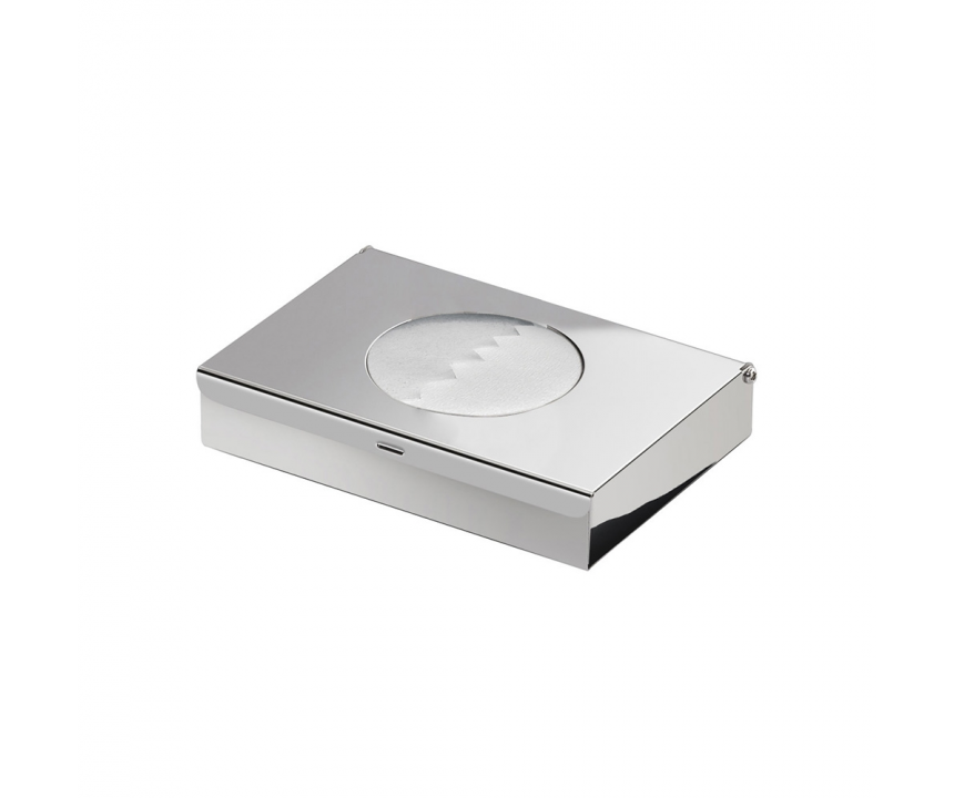 Sanitary Towel Bag Holder - Polished Stainless Steel