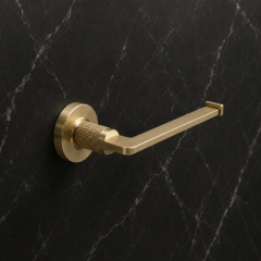 Origins Living Baxter Open Toilet Roll Holder - Brushed Brass BAX-117001-BB Bathroom Accessories