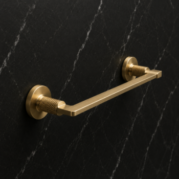 Origins Living Baxter Towel Rail 35cm - Brushed Brass BAX-115135-BB Bathroom Accessories