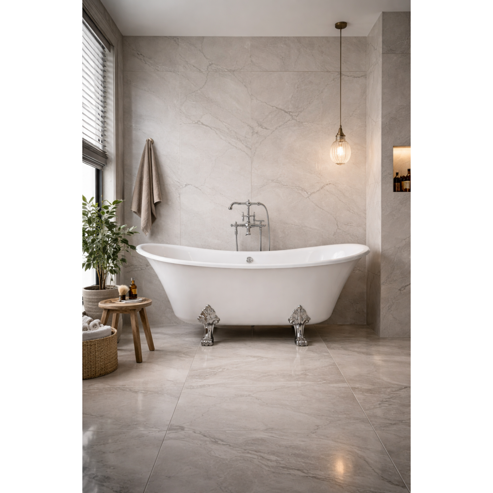 Fareham Freestanding 1760x710x775mm 0TH Bath w/Feet Fareham Freestanding 1760x710x775mm 0TH Bath w/Feet