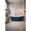 Colour Free Standing Bath DIBF0088 Belmont Freestanding 1700x780x690mm Bath - Matt Blues
