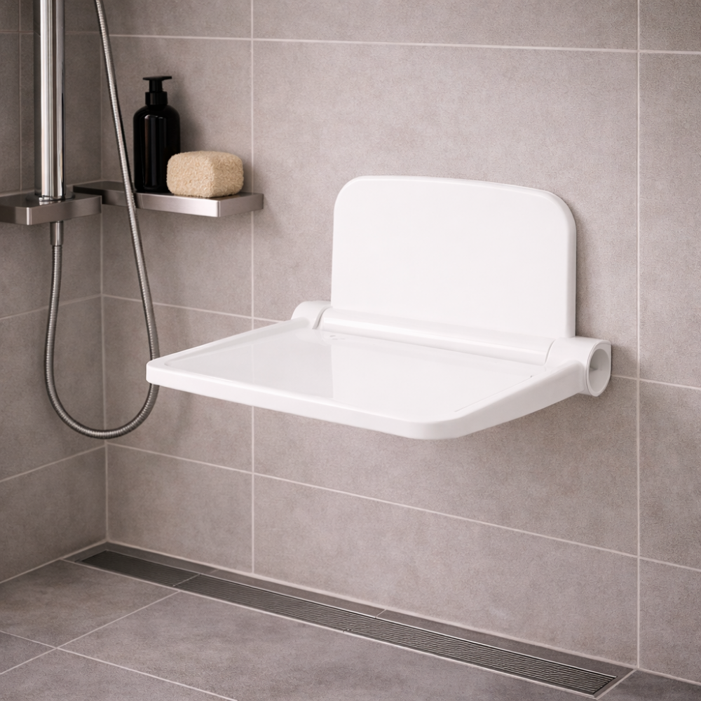 Shower Seat - White