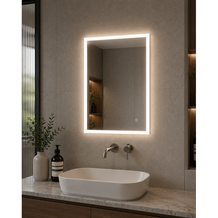Edge-Lit Mirror