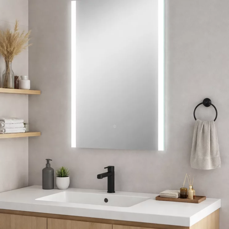 Front-Lit Mirror