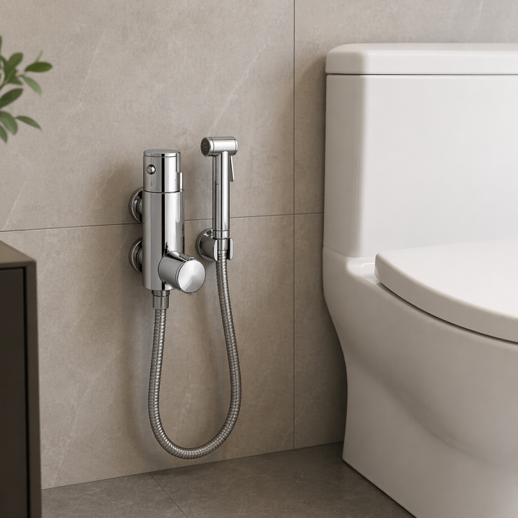 Douche Valve and Spray Kit