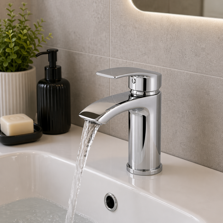 Vesso Cloakroom Basin Mixer - Chrome