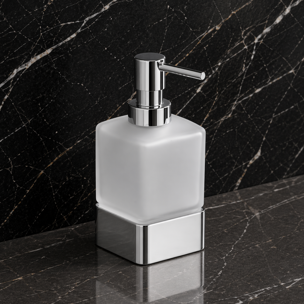 Origins Living Lounge Accessories 5455-13 Origins Living Lounge Soap Dispenser Freestanding - Chrome 5455-13
