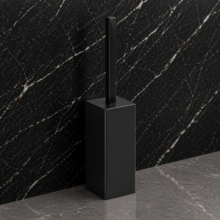 Origins Living Lounge Toilet Brush Freestanding - Black 5433-14