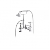 Traditional Bathroom Taps in Chrome AB2684 Abode Sentiment Bath Shower Mixer - Chrome