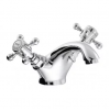 Traditional Bathroom Taps in Chrome AB2681 Abode Sentiment Basin Monobloc Mixer - Chrome