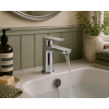 Bathroom Basin Mixers Chrome DITS1232 Berio Basin Mixer & Waste - Chrome Bathroom Taps
