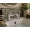 Berio Range of Bathroom Taps & Mixers DITB2152 Berio Bath Filler - Chrome Bathroom Taps