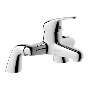Nerola Bath Filler - Chrome Bathroom Taps