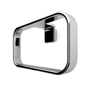 Origins Living Il Giglio Towel Ring - Chrome A970-13 Bathroom Accessory