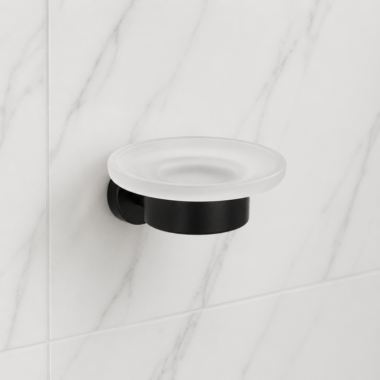 Origins Living Pirenei Soap Dish - Black PI11-14