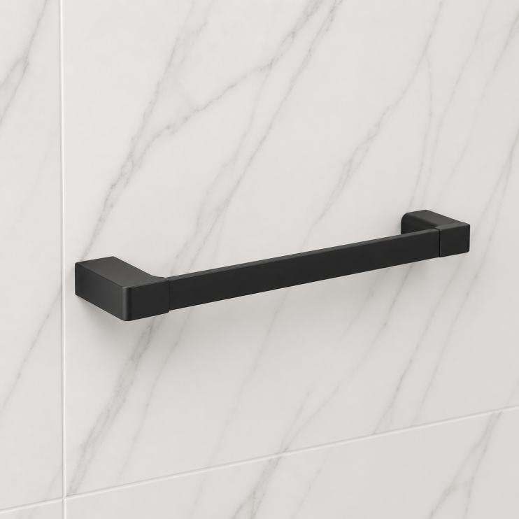 Origins Living Pirenei Towel Rail 35cm - Black PI21/35-14
