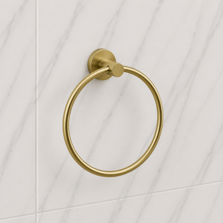 Tecno Project Brushed Brass Accessories