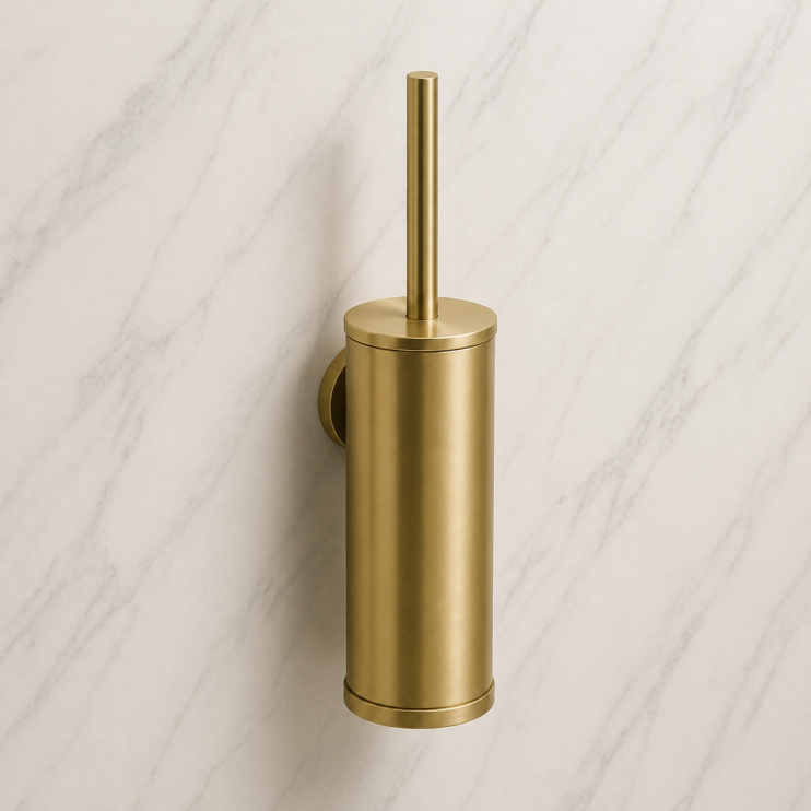 Origins Living Metal Toilet Brush - Brushed Brass 200641