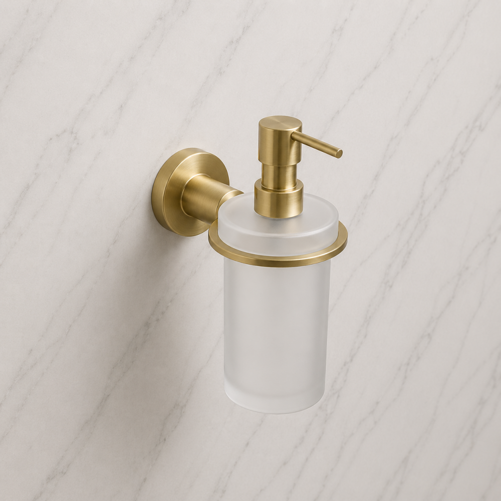 Origins Living Tecno Project Soap Dispenser - Brushed Brass 203000
