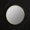 Kenji 500mm Round Mirror - Brushed Brass