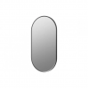 Kenji 800x400mm Oblong Mirror - Matt Black