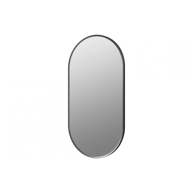 Kenji 800x400mm Oblong Mirror - Matt Black
