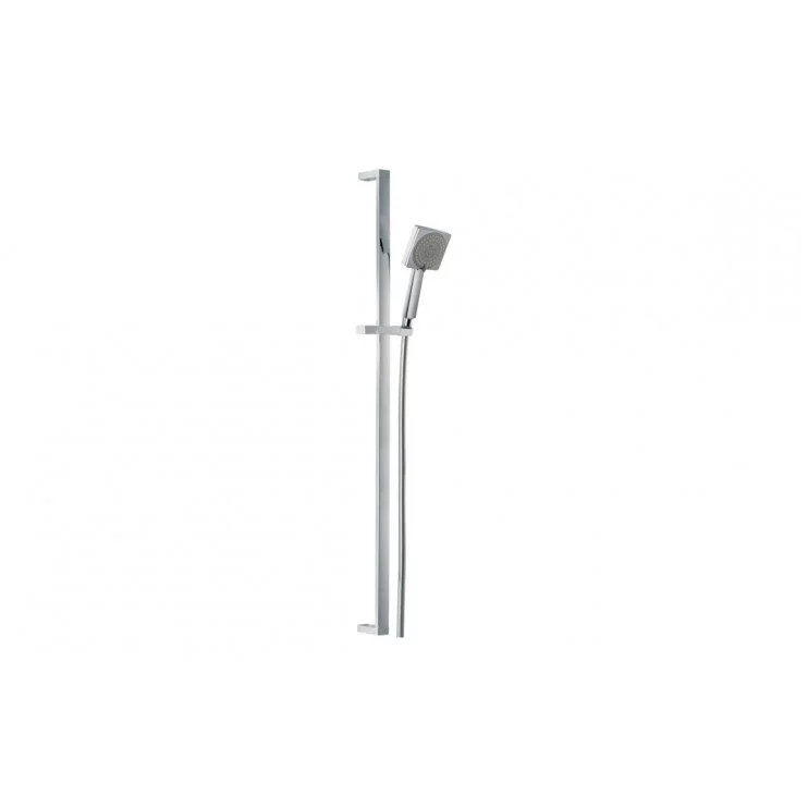 Slide Rail Kits Chrome AB2322 Abode Euphoria Square Sliding Rail Shower Kit (Single Pattern) - Chrome