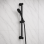 Vema Timea Black Riser Rail  Hose & Arm