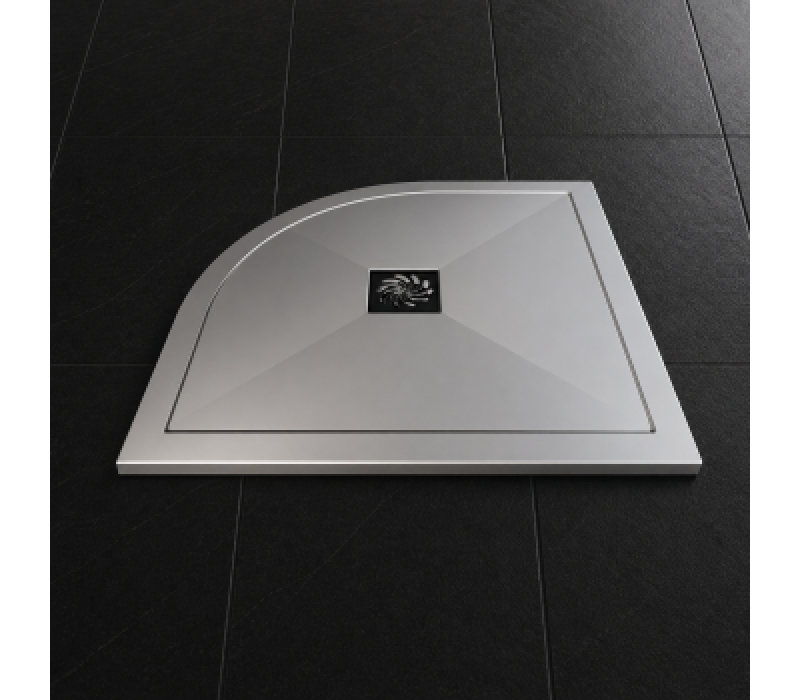 25mm Ultra-Slim 900mm x 900mm Quadrant Tray & Waste