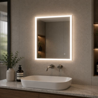 Solana 600x800mm Rectangle Edge-Lit LED Mirror