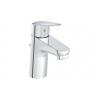 VitrA Flow Round Basin Mixer w/Waste Lever - Chrome