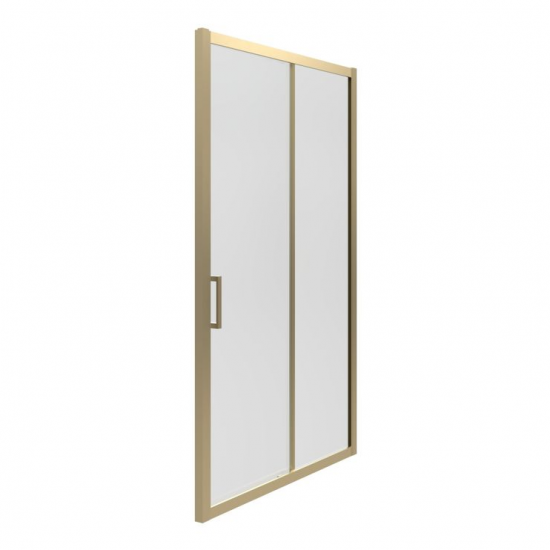 Classix 1000mm Sliding Door - Brushed Brass Classix 1000mm Sliding Door - Brushed Brass