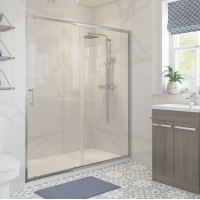 Classix 1000mm Sliding Door - Chrome