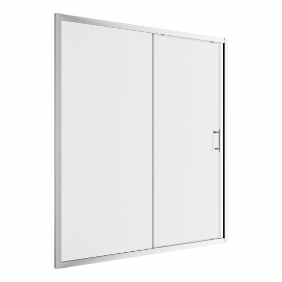 Classix 1000mm Sliding Door - Chrome