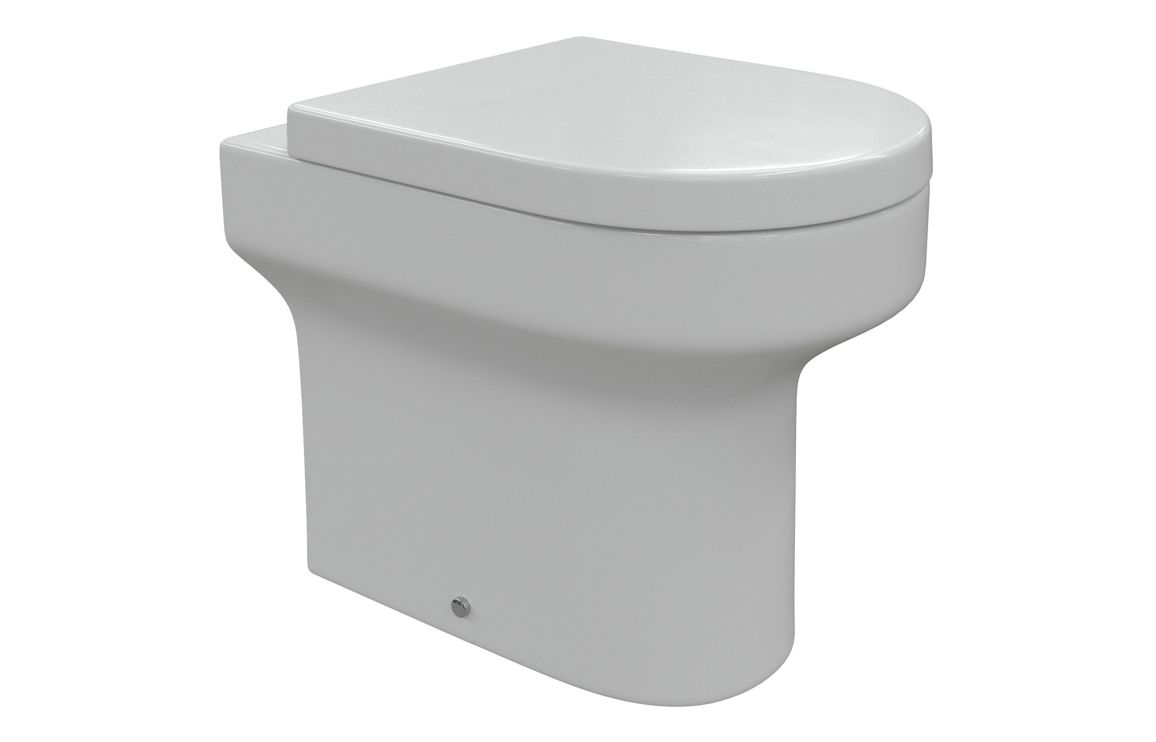 Venosa 1000mm Furniture & BTW WC Pack - White Gloss (LH)