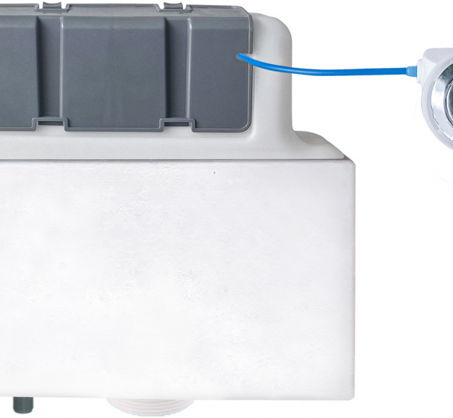 Furniture Pack DIFTP5372 Venosa 1000mm Furniture & BTW WC Pack - Anthracite Gloss (LH)