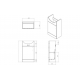 Vista 450mm Vanity & C/C Toilet Pack