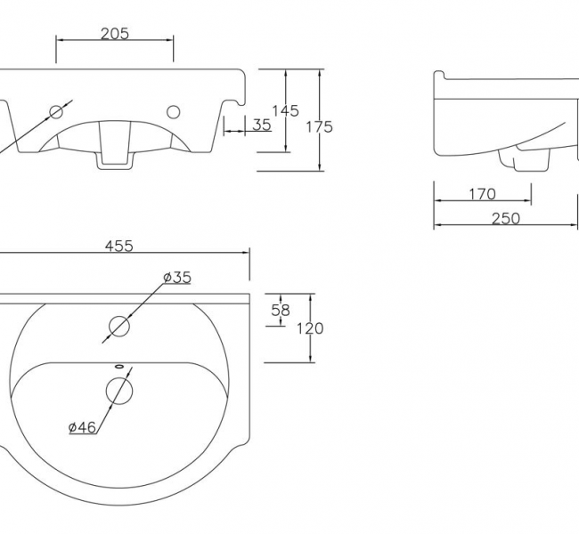 Vista 450mm Vanity & C/C Toilet Pack