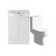 Vista 550mm Vanity & C/C Toilet Pack