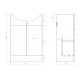 Vista 550mm Vanity & C/C Toilet Pack