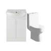 Furniture Packs DIFTP2562 Vista 650mm Vanity & C/C Toilet Pack