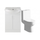 Vista 650mm Vanity & C/C Toilet Pack