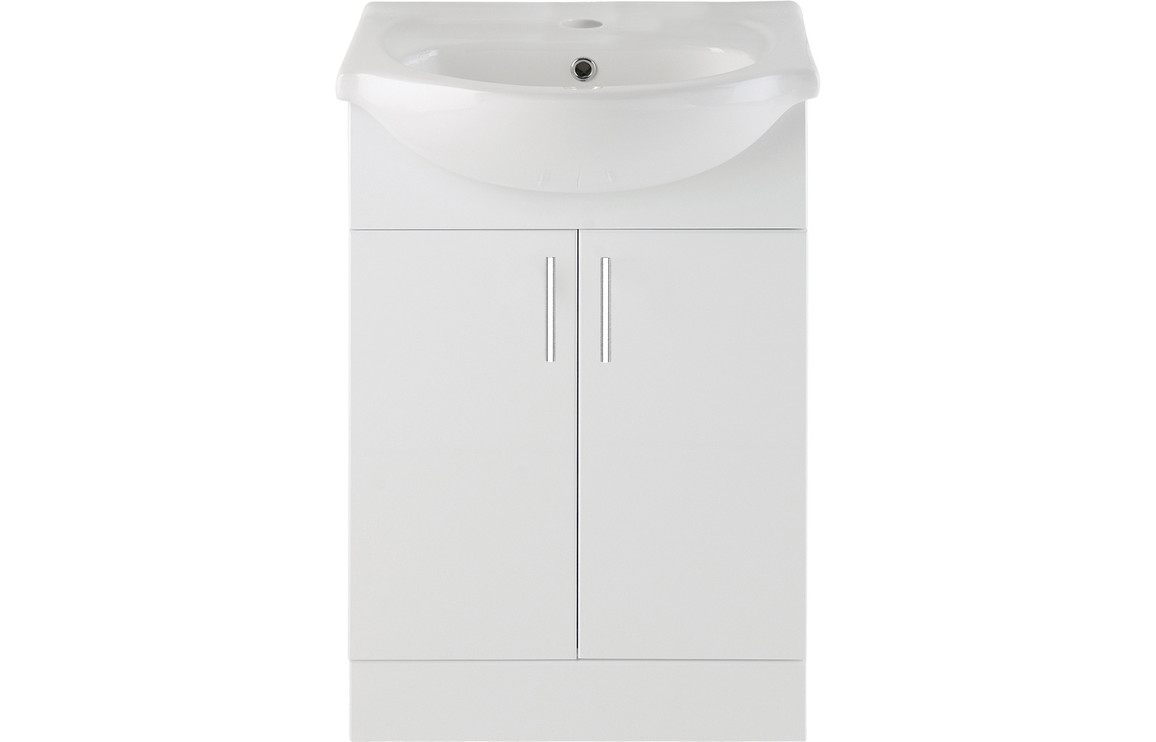 Vista 650mm Vanity & C/C Toilet Pack
