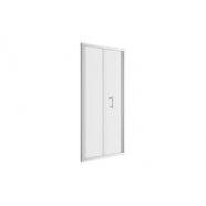 Classix 700mm Bi-fold Door - Chrome Classix 700mm x 6mm Glass Bi-fold Door - Chrome