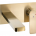 Bathroom Basin/Bath Wall Mixers Brushed Brass