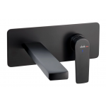 Bathroom Basin/Bath Wall Mixers Black - Ebzone Bathroom Basin/Bath Wall Mixers Black - Ebzone