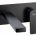 Bathroom Basin/Bath Wall Mixers Black