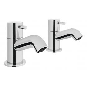 VitrA Minimax S Bath Pillar Taps- Chrome