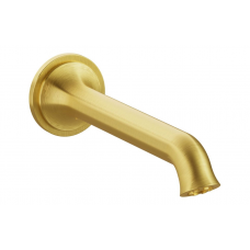 VitrA Origin Classic Wall Mounted Bath Spout - Brushed Gold VitrA Origin Classic Wall Mounted Bath Spout - Brushed Gold